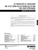 Yamaha RXV-757 - Service Manual-2